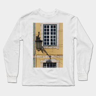 Balconies, Doors And Windows Of Lisbon - 9 © Long Sleeve T-Shirt